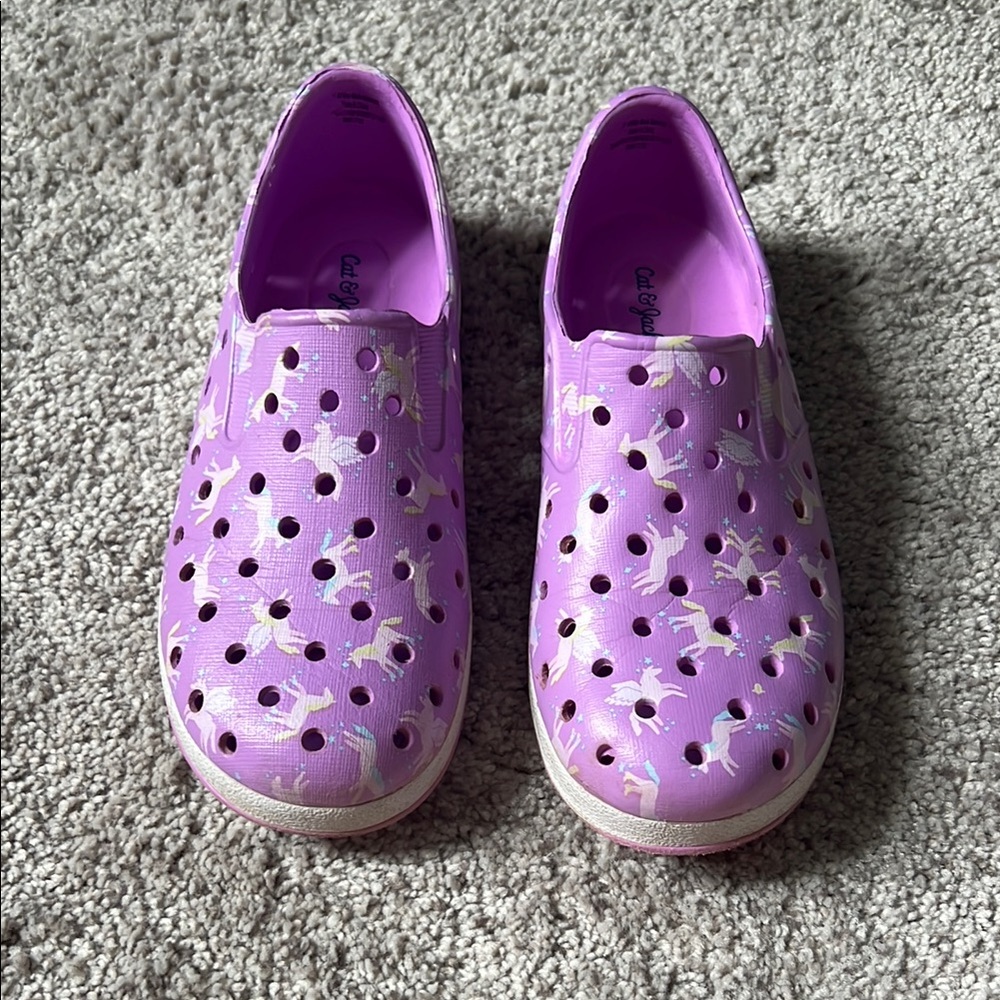 Girls Water Shoes with Unicorn Design